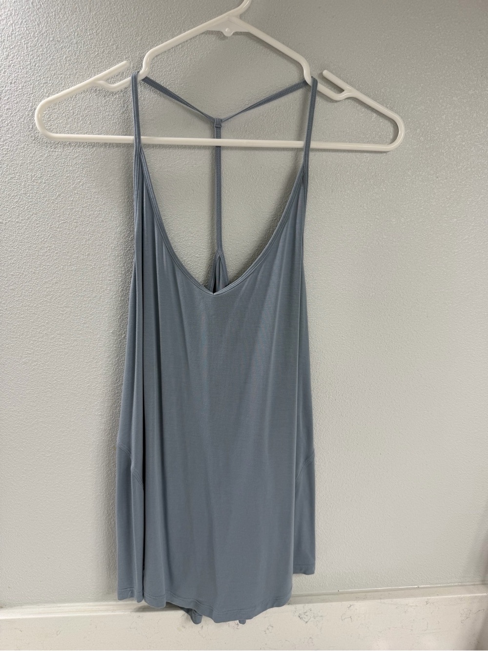 lululemon athletica Light Blue T-Back Camisole